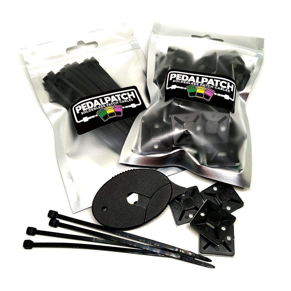 PEDALBOARD CABLING ACCESSORIES KIT | Pedalpatch PEDALBOARD CABLING ACCESSORIES KIT | Pedalpatch