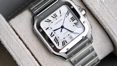 Cartier Calibre de Cartier Rose Gold Brown Dial Automatic Date
