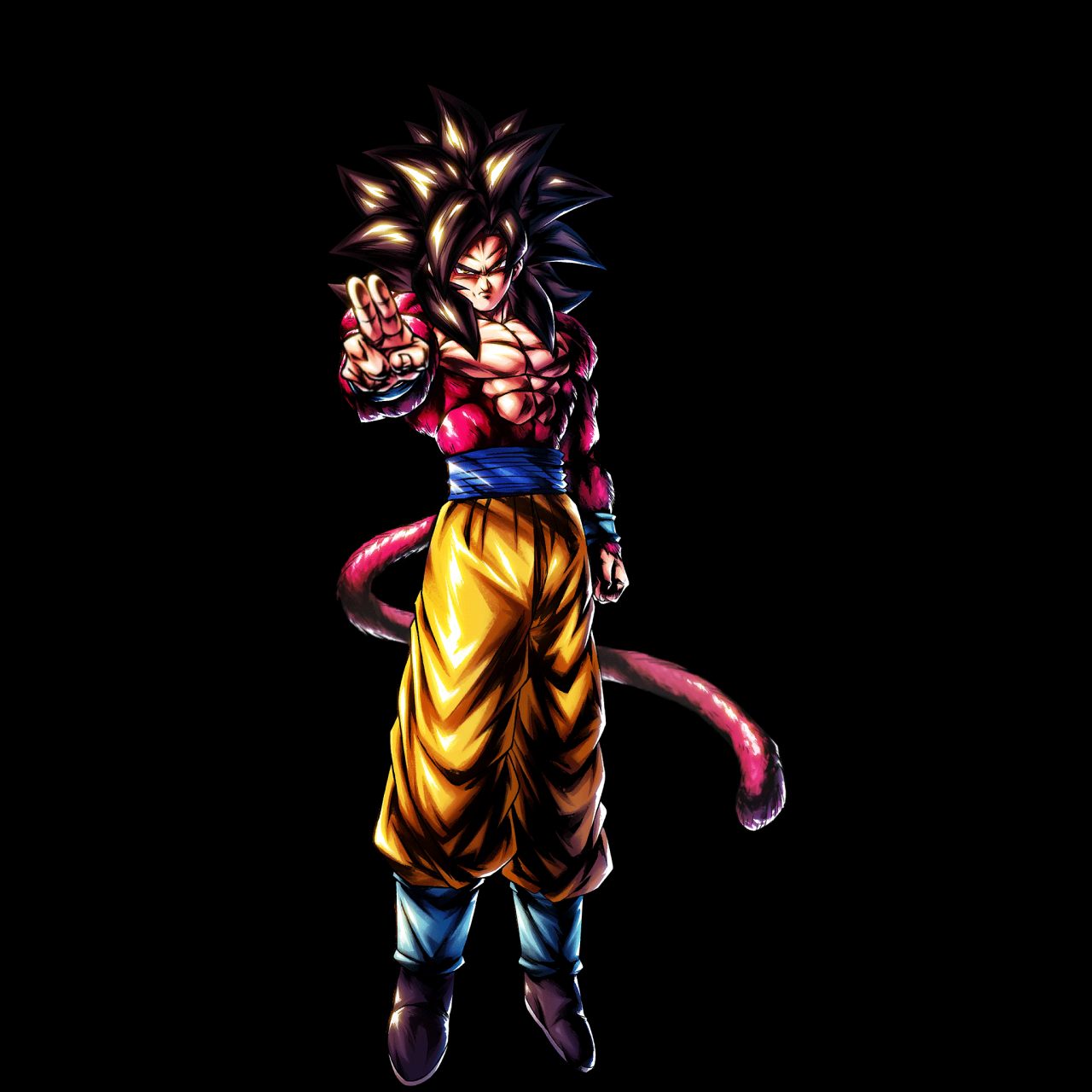 Goku SSJ4 render [DB Legends] by Maxiuchiha22 on DeviantArt Dragon Ball ...