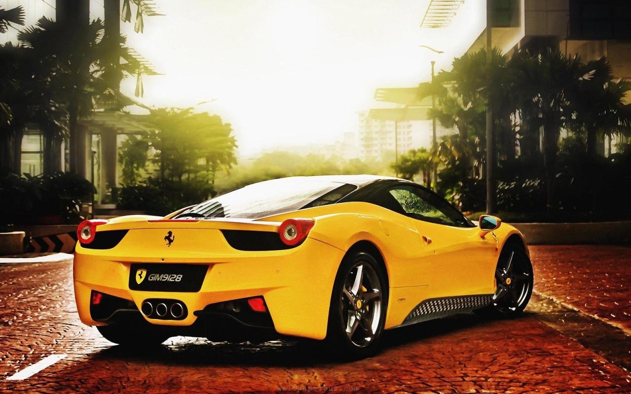 Car, Ferrari, Ferrari 458, Ferrari 458 Italia, Yellow Cars Wallpapers ... Car, Ferrari, Ferrari 458, Ferrari 458 Italia, Yellow Cars Wallpapers ...