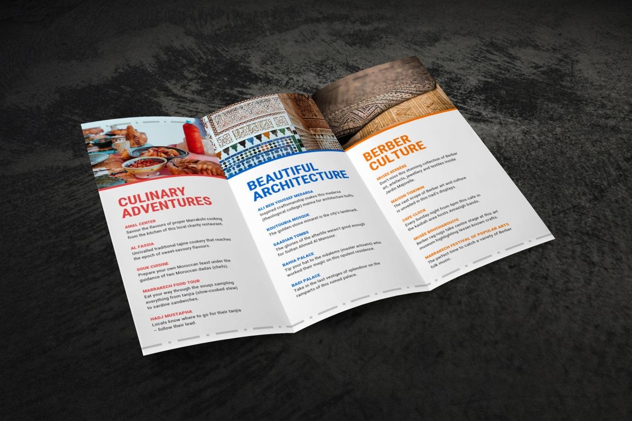 Brochure bags