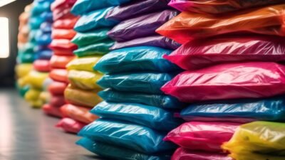 Poly bags nearby