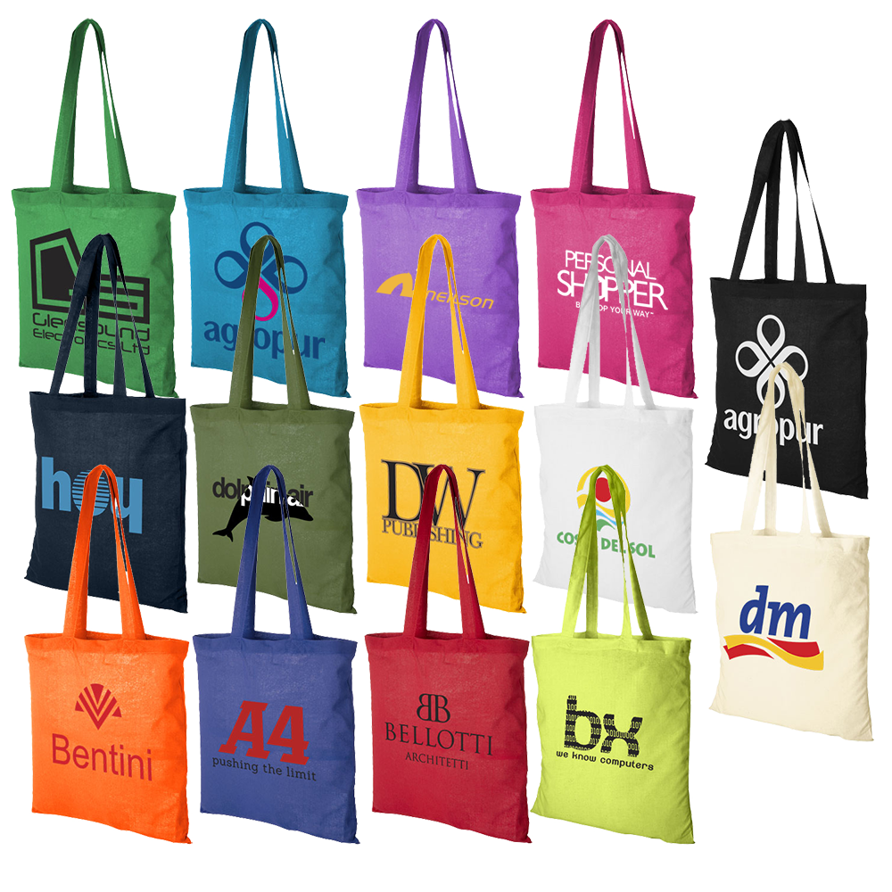 Affordable Natural 100% Cotton Tote Bag Promotional Priced TL100