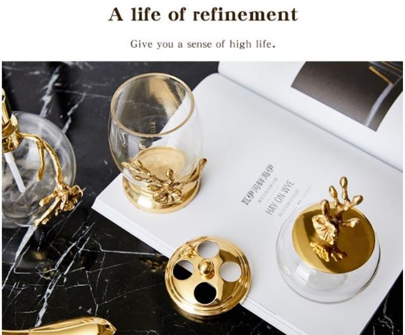 Luxe Bath Accessories – Marina's Home Decor