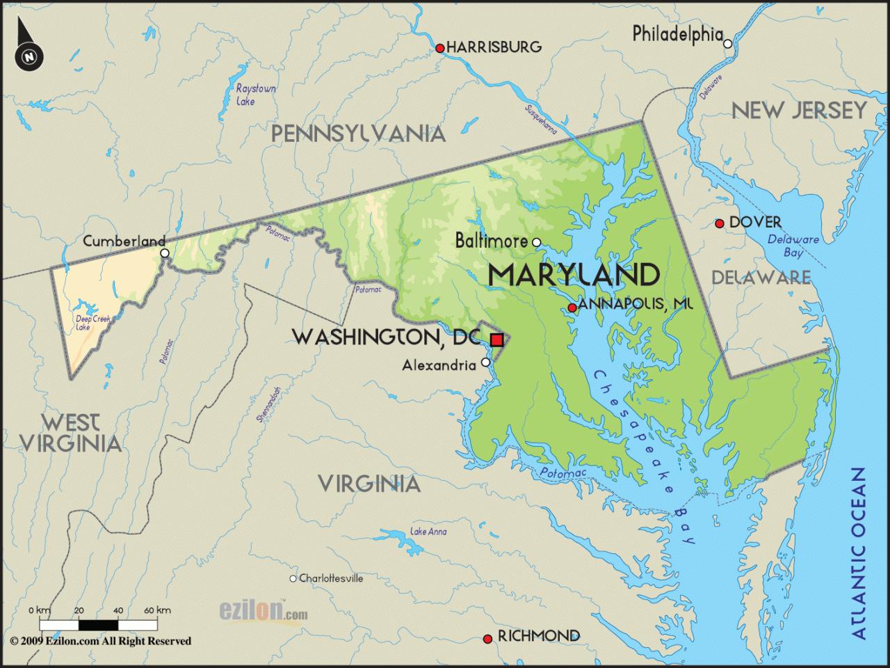 Navigating Maryland: A Comprehensive Look At County Maps - Complete ...
