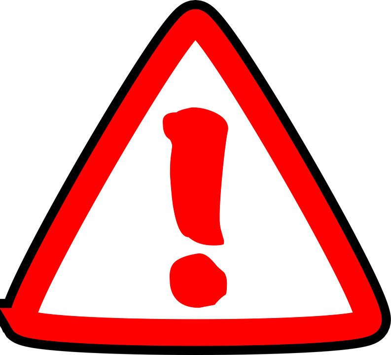 Warning Alert Sign Free Stock Photo - Public Domain Pictures