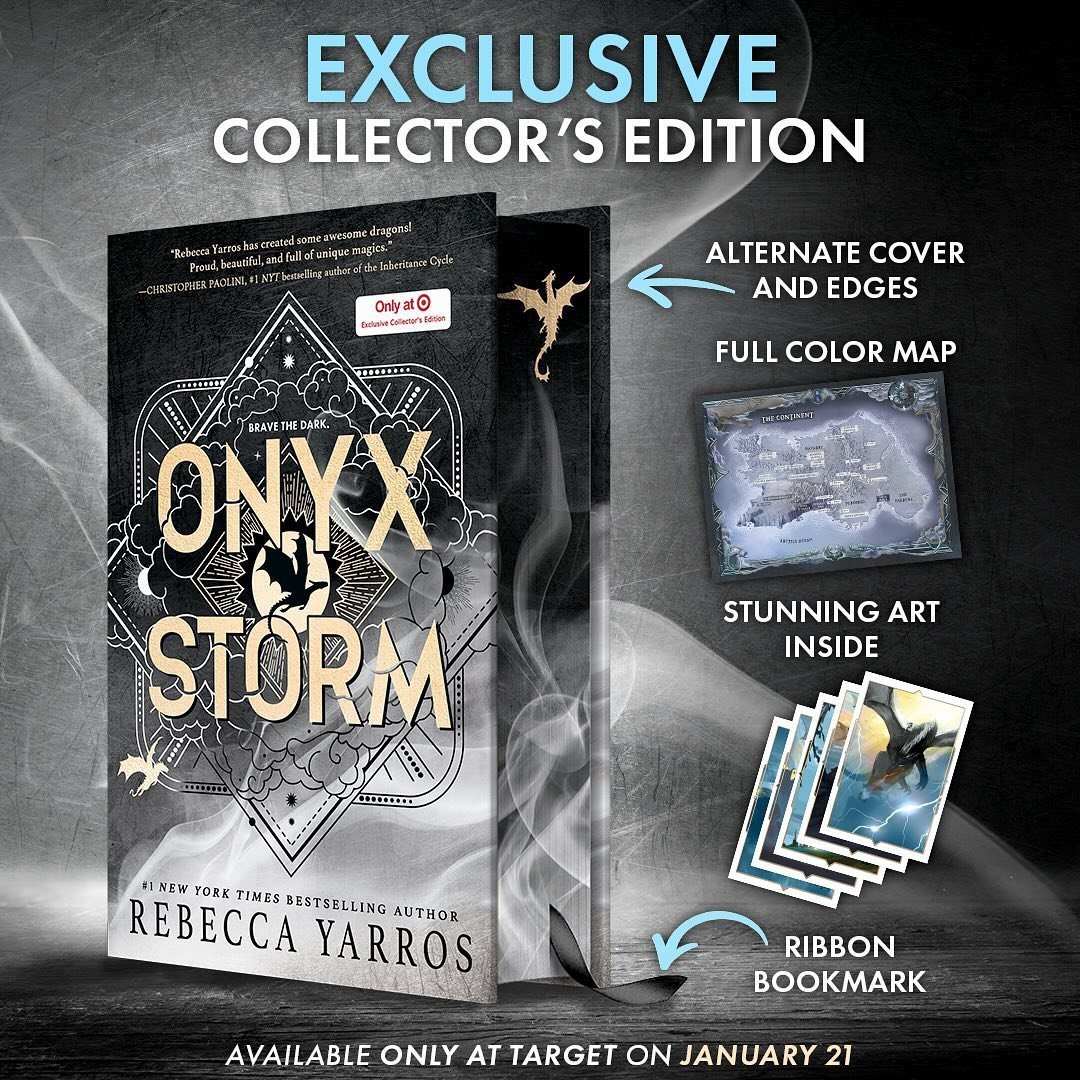 ONYX STORM, the New FOURTH WING Book, Releases: Target Special Edition ...
